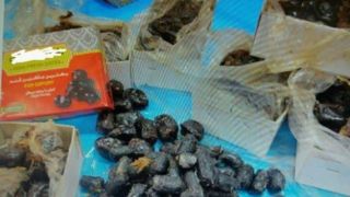 جاسازی حشیش در محموله خرمای صادراتی جاسازی حشیش در محموله خرمای صادراتی