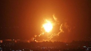 حمله مشترک رژیم صهیونیستی و آمریکا به بندر الحدیده یمن حمله مشترک رژیم صهیونیستی و آمریکا به بندر الحدیده یمن