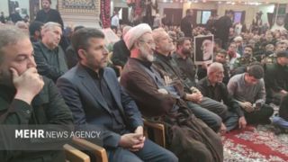 حضور علی لاریجانی در مراسم وداع با پیکر سردار رشید در دزفول حضور علی لاریجانی در مراسم وداع با پیکر سردار رشید در دزفول