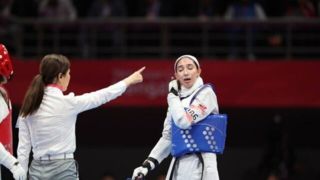 سقوط اخلاق در تکواندو/ سیلی پدر مبینا نعمتزاده به پیشکسوت تکواندو! سقوط اخلاق در تکواندو/ سیلی پدر مبینا نعمتزاده به پیشکسوت تکواندو!