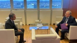 گفتگوی اولیانوف و گروسی درباره مساله هستهای ایران گفتگوی اولیانوف و گروسی درباره مساله هستهای ایران