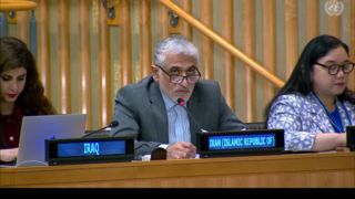 ایروانی: وضعیت وخیم منطقه حاصل سیاستهای مداخلهجویانه برخی قدرتها و نسلکشی اسرائیل است ایروانی: وضعیت وخیم منطقه حاصل سیاستهای مداخلهجویانه برخی قدرتها و نسلکشی اسرائیل است