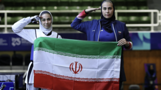 تکواندوی زنان یازدهمین طلای کاروان ایران را دشت کرد تکواندوی زنان یازدهمین طلای کاروان ایران را دشت کرد