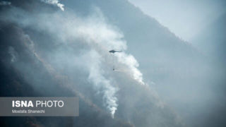 هواپیمای اطفای حریق ترکیه وارد عملیات لکه گیری حریق الیت شد هواپیمای اطفای حریق ترکیه وارد عملیات لکه گیری حریق الیت شد