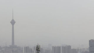 تداوم حضور ریزگردها در تهران تداوم حضور ریزگردها در تهران