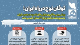 توفان نوح در راه ایران! توفان نوح در راه ایران!
