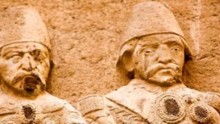 نقشی از شمایل ناصرالدین شاه در لاریجان نقشی از شمایل ناصرالدین شاه در لاریجان