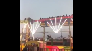 سقوط وسیله بازی یک شهربازی در هند سقوط وسیله بازی یک شهربازی در هند