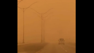 گرد و غبار عراق را در نوردید گرد و غبار عراق را در نوردید