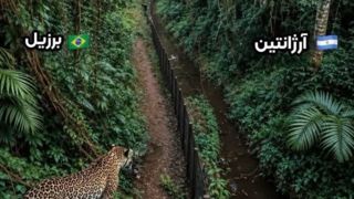 چند مرز جالب در دنیا چند مرز جالب در دنیا