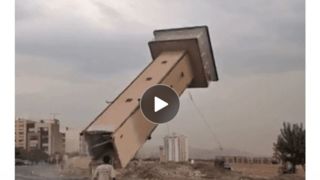 برجک زندان رجایی شهر فروریخت برجک زندان رجایی شهر فروریخت