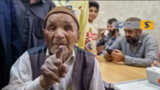 پیرمرد ۱۱۵ ساله قزوینی پای صندوق رأی
